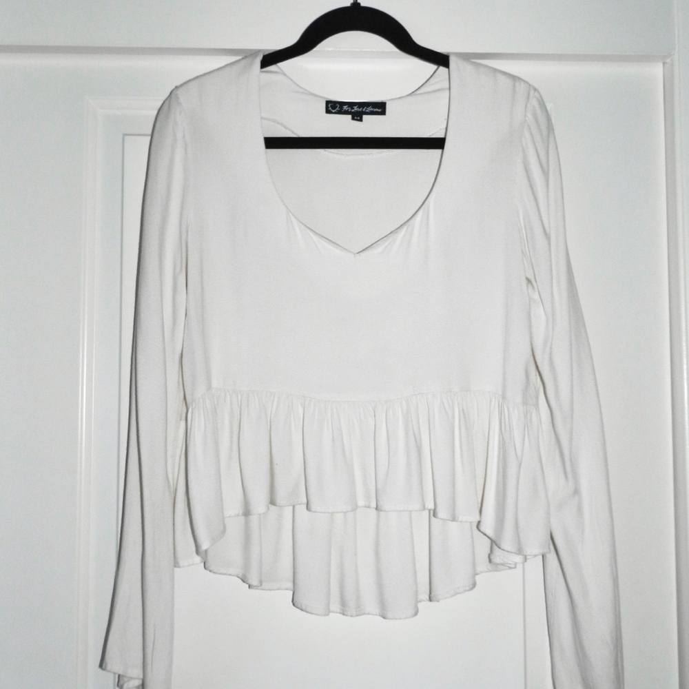 Baby Doll Ruffle Blouse